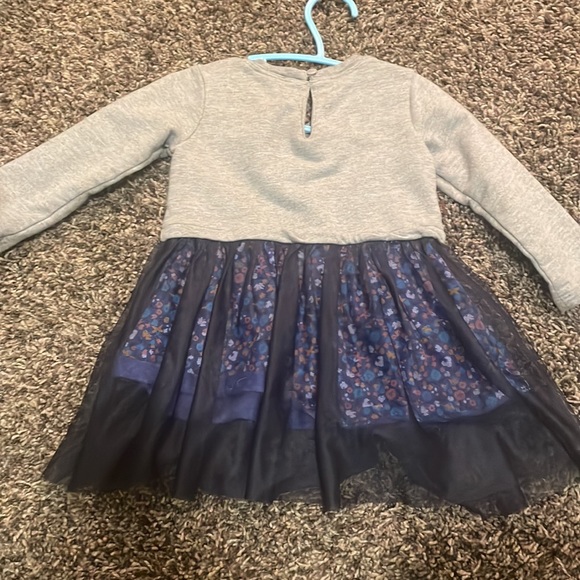 “Tea” dress, gray and multicoloured, size 9-12 months - Picture 3 of 3